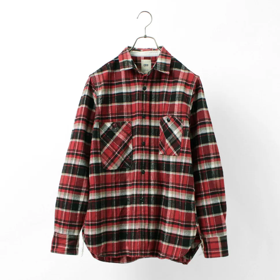 FOB FACTORY / F3481 HEAVY NEL WORK SHIRT