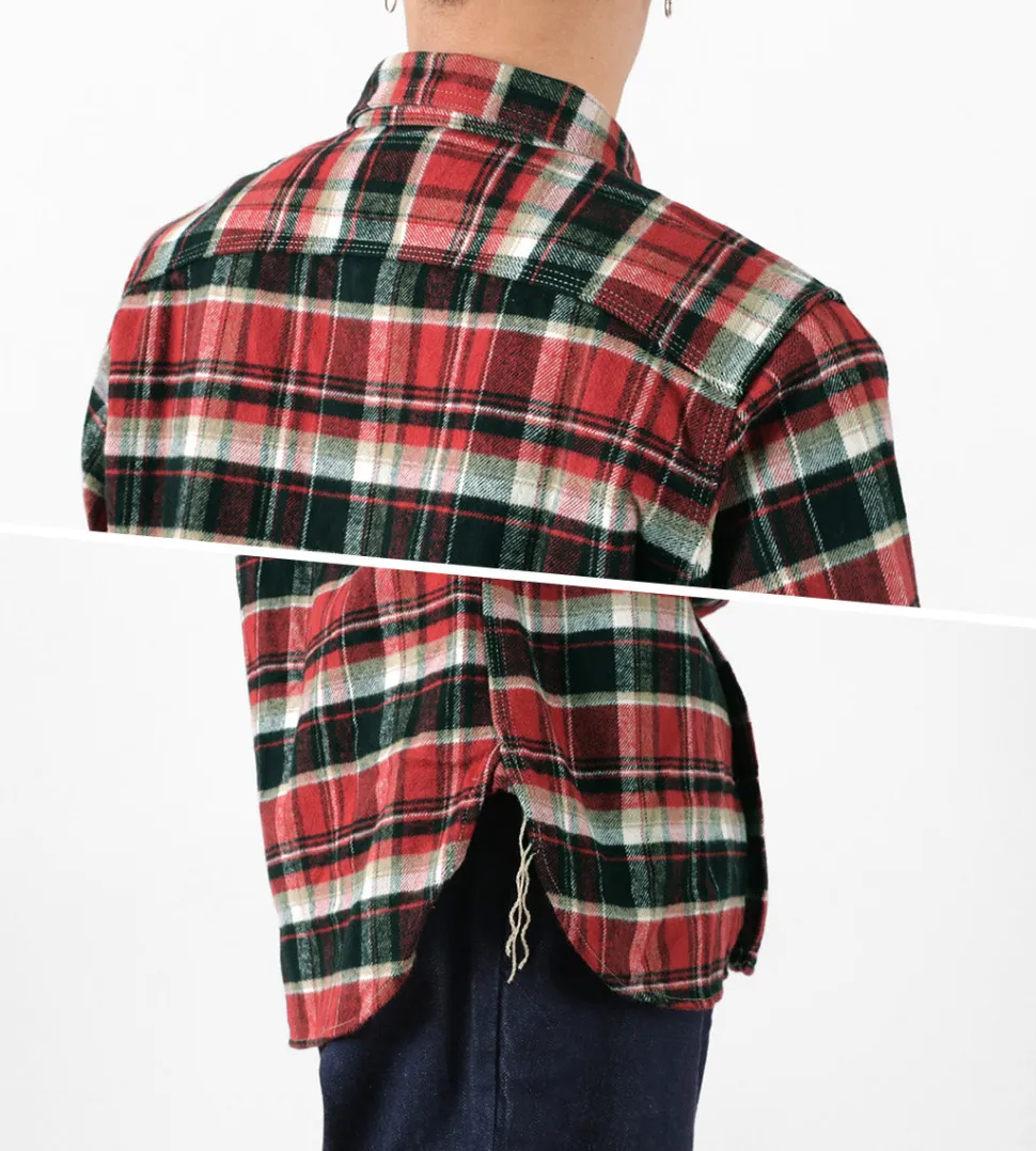 FOB FACTORY / F3481 HEAVY NEL WORK SHIRT