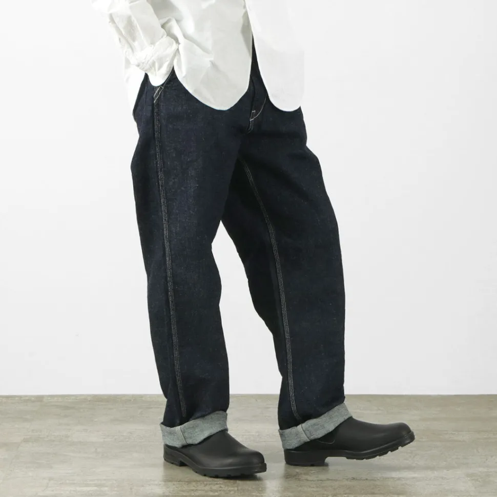 FOB FACTORY / F0509 Hemp denim painter pants