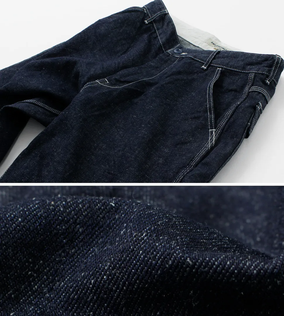 FOB FACTORY / F0509 Hemp denim painter pants