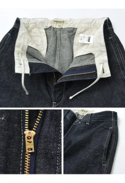 FOB FACTORY / F0496 Hemp denim work trousers