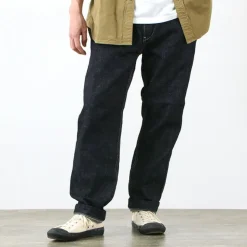 FOB FACTORY / F0496 Hemp denim work trousers
