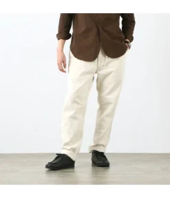 FOB FACTORY / F0496 Hemp denim work trousers