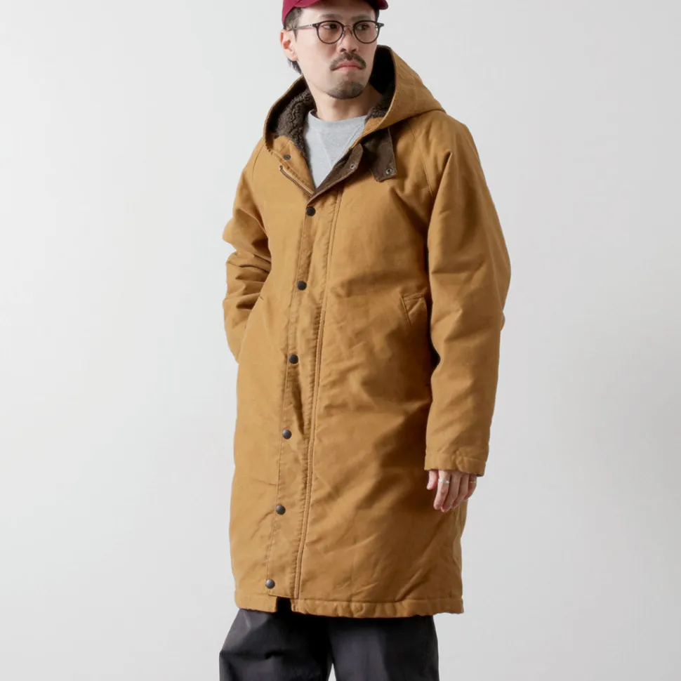 FOB FACTORY / F2450 Moleskin Hood Coat