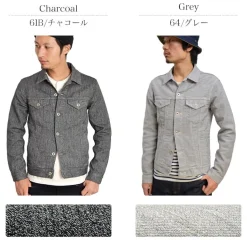 FOB FACTORY / F2288 Relaxed denim 3rd jacket