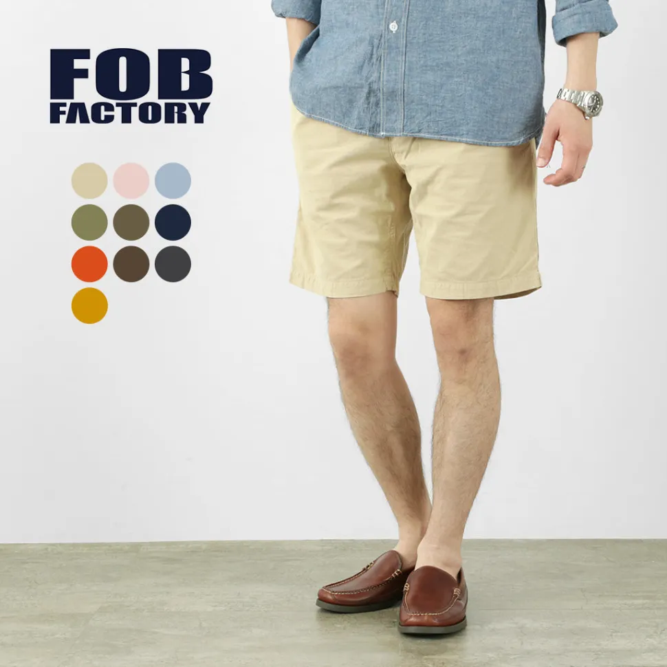 FOB FACTORY / F4167 Sicilia Shorts