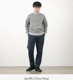 FOB FACTORY / F0522 Vat dye herringbone trouser