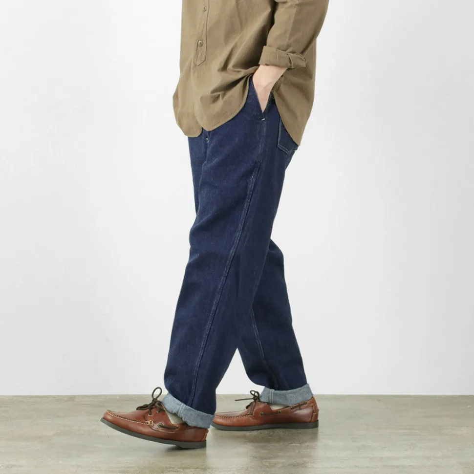 FOB FACTORY / F0511 WW2 Denim deck trousers One wash