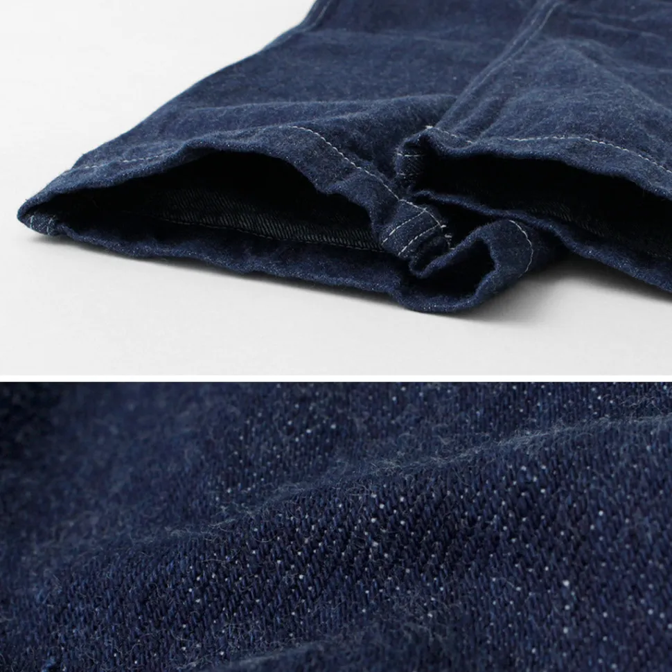 FOB FACTORY / F0511 WW2 Denim deck trousers One wash