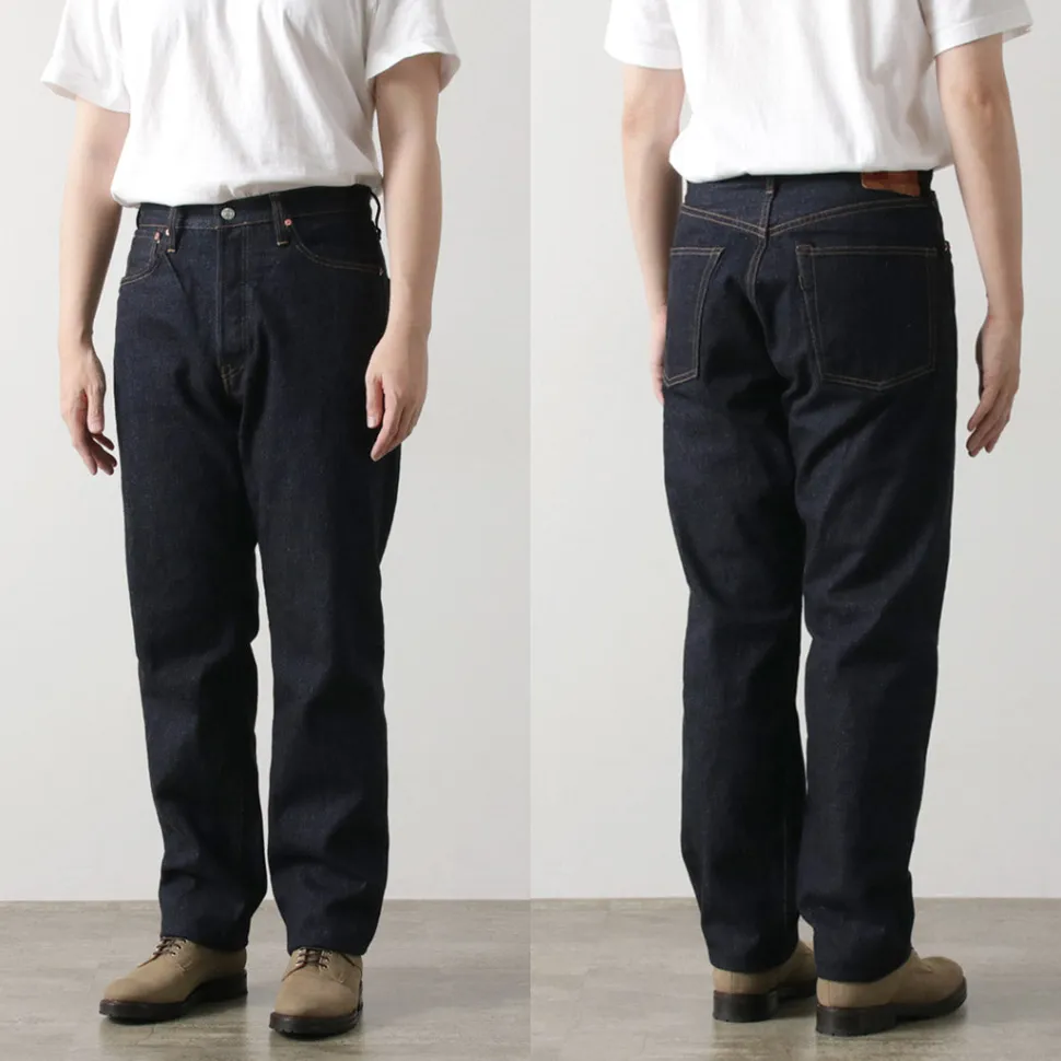 FOB FACTORY / Selvage Denim Tapered 5P Pants