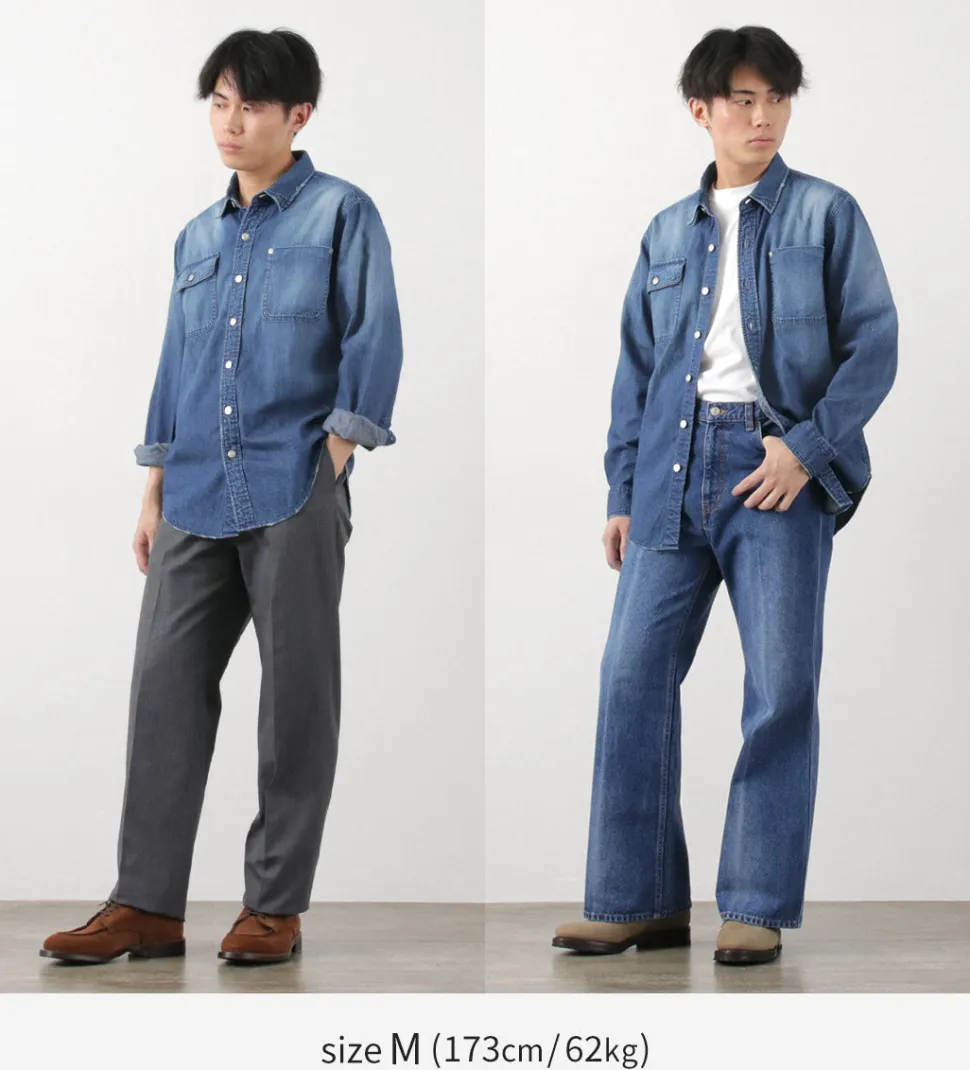 FREEMANS SPORTING CLUB / Great Jones Denim Shirt
