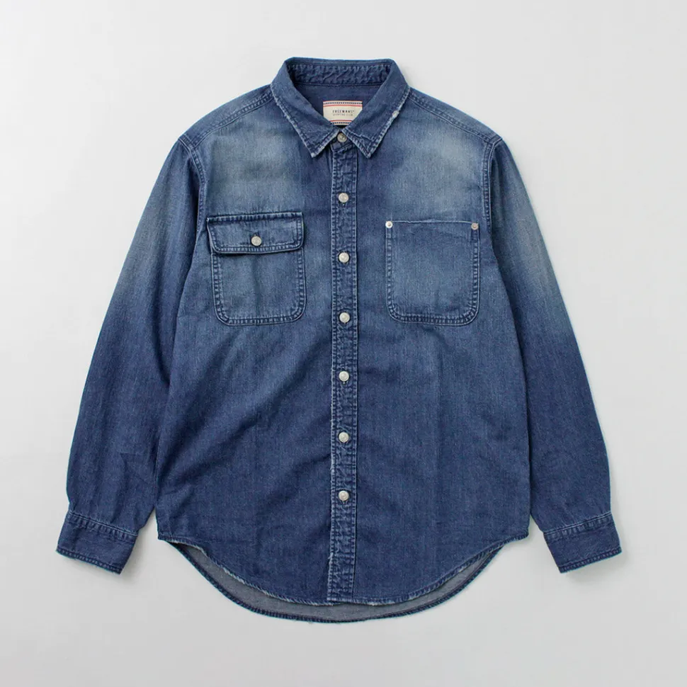 FREEMANS SPORTING CLUB / Great Jones Denim Shirt