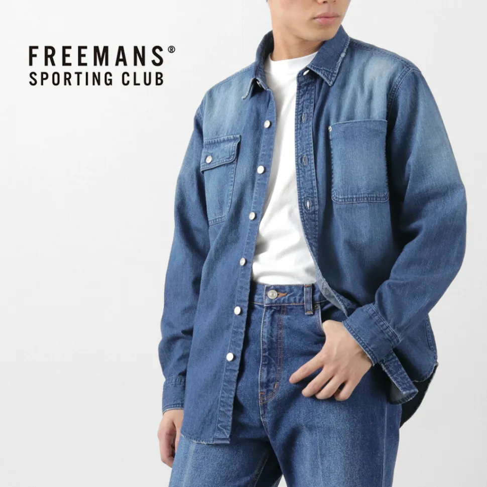 FREEMANS SPORTING CLUB / Great Jones Denim Shirt