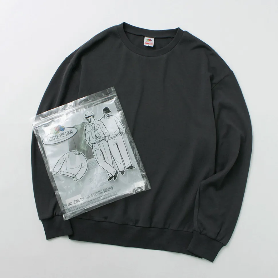 FRUIT OF THE LOOM / Knit-like Sweater