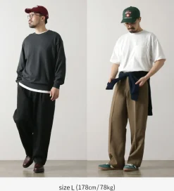 FRUIT OF THE LOOM / Knit-like Sweater