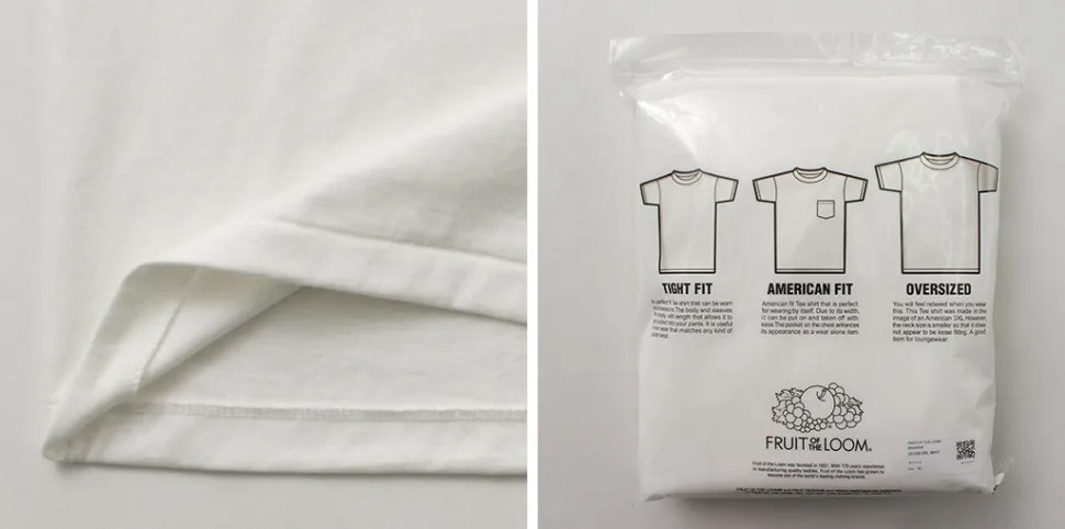 FRUIT OF THE LOOM / Personal Fit 3 Pack T-Shirts
