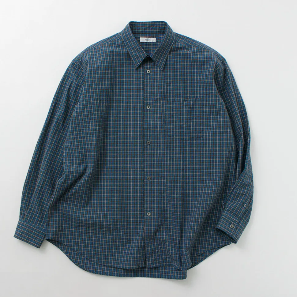 FUJITO / Big Size Shirt Small Check