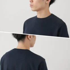 FUJITO / Crew Neck Knit T-Shirt