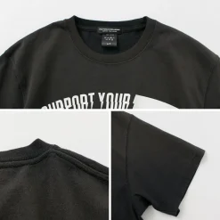 FUJITO / Short Sleeve T-Shirt Impulse Logo Vintage Finish