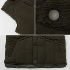 FUJITO / Ski vest Wool serge