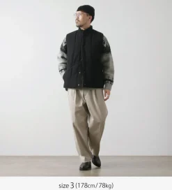 FUJITO / Ski vest Wool serge
