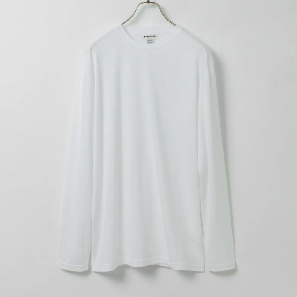 FYNELYNE ENGINEERED BY LIFILL / Cottony Long Sleeve Crew Neck T-Shirt