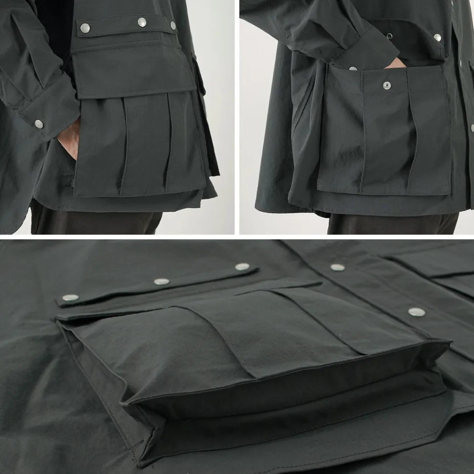 GARAGE GREEN WORKS / Wraptop Hooded Parka