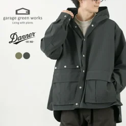 GARAGE GREEN WORKS / Wraptop Hooded Parka