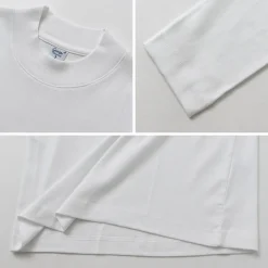 GICIPI / Delfino Crew Neck Basic Fit Long Sleeve Cut and Sewn