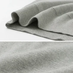 GICIPI / Riccio Riccio Crew Neck Relaxed Fit Long Sleeve Knit Sewn