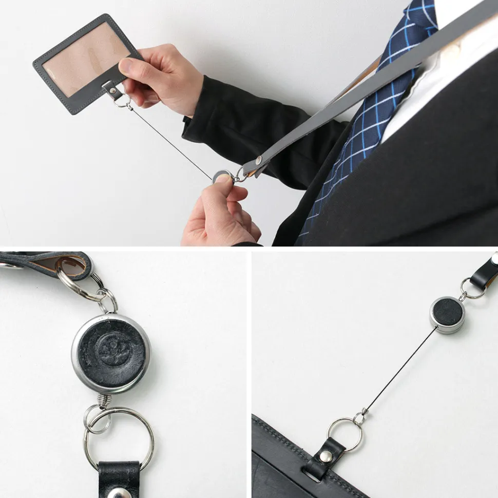 GLENROYAL / ID CASE WITH REEL STRAP
