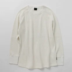 GOHEMP / Hemp Waffle BASIC Raglan Crew