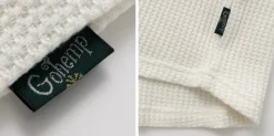 GOHEMP / Hemp Waffle BASIC Raglan Crew