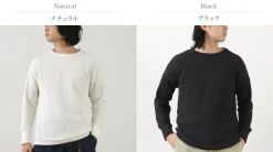 GOHEMP / Hemp Waffle BASIC Raglan Crew