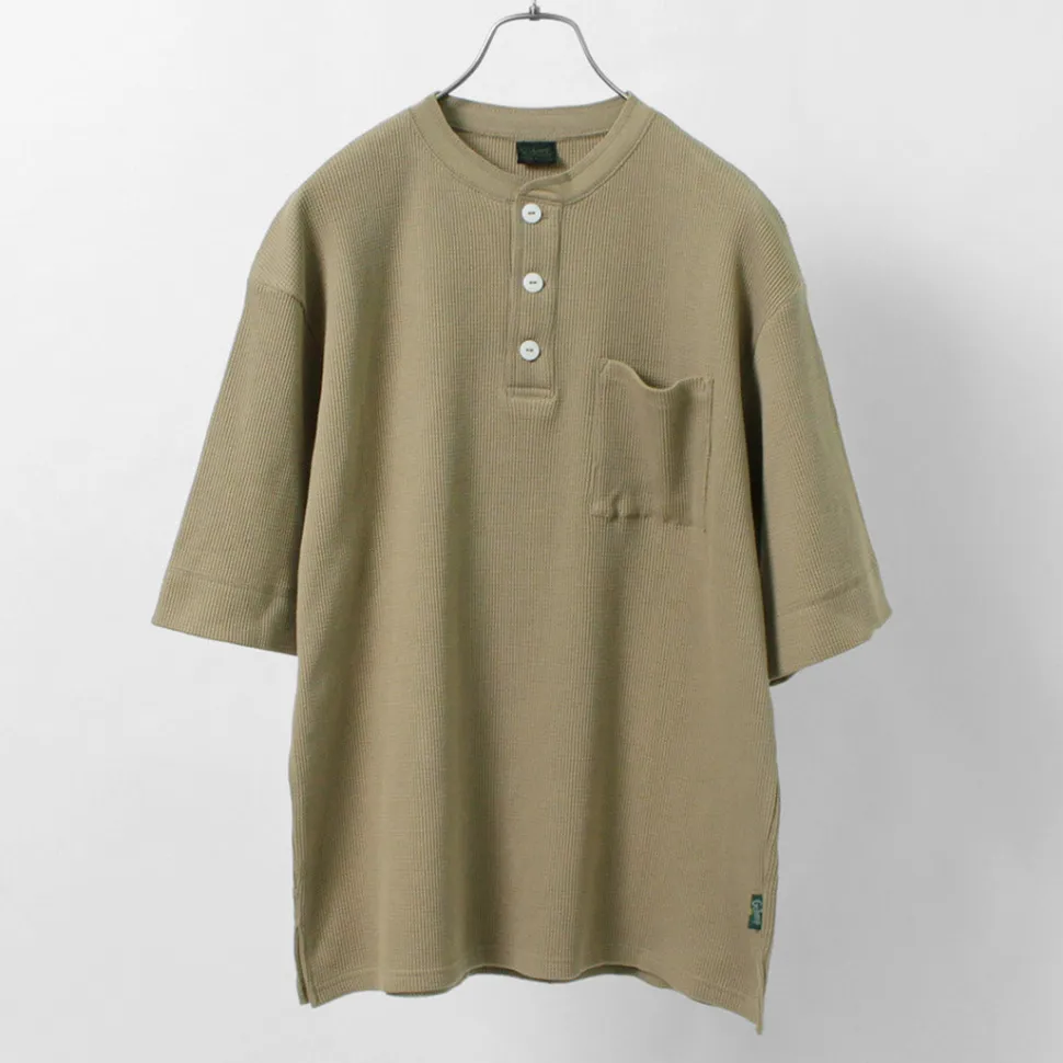 GOHEMP / Henley PK Short Sleeve Shirt