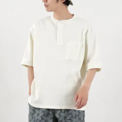 GOHEMP / Henley PK Short Sleeve Shirt