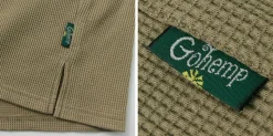 GOHEMP / Henley PK Short Sleeve Shirt