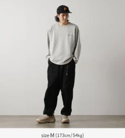 GOHEMP / Loose Round 7/10 Sleeve Light Ounce Sweat T-Shirt