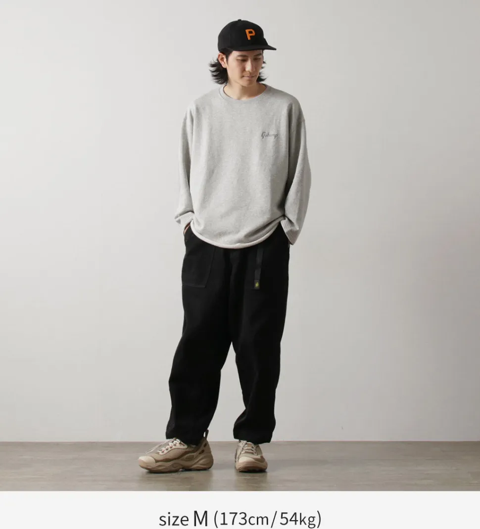 GOHEMP / Loose Round 7/10 Sleeve Light Ounce Sweat T-Shirt
