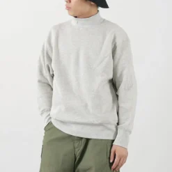 GOHEMP / Mock Neck Sweatshirt