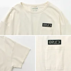 GOHEMP / NC Mono Tone Wide Poket Tee