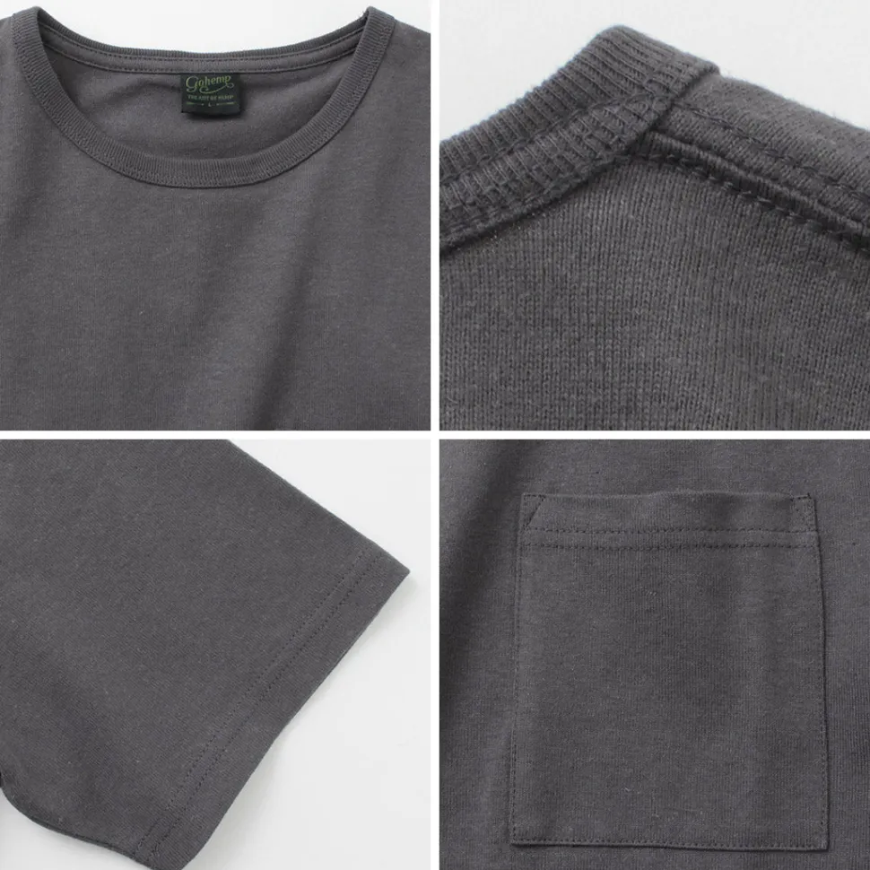 GOHEMP / 10oz Basic Fit Pocket T-Shirt