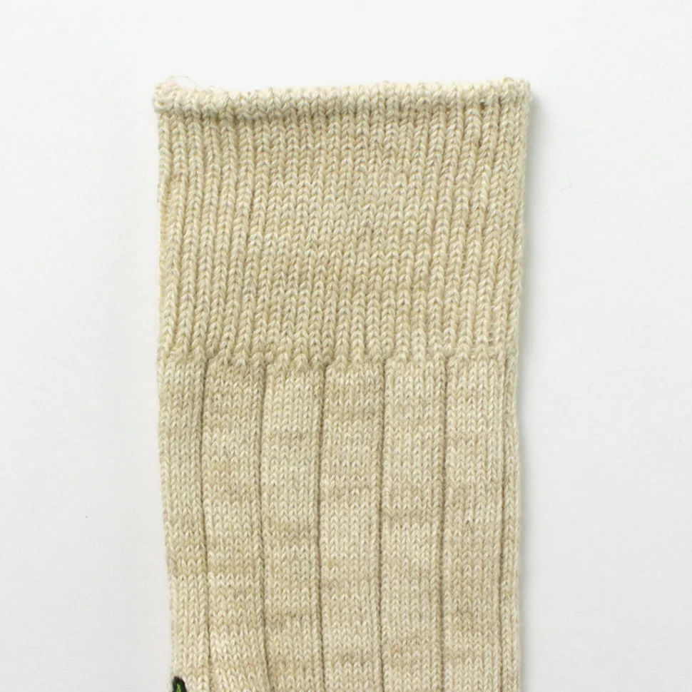 GOHEMP / Souvenir Emblem Crew Socks