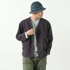 GOHEMP / Vendor no collar jacket