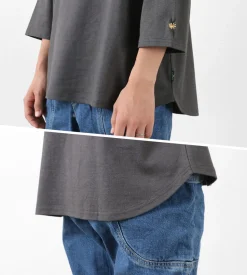 GOHEMP / Wide Baseball T-Shirt