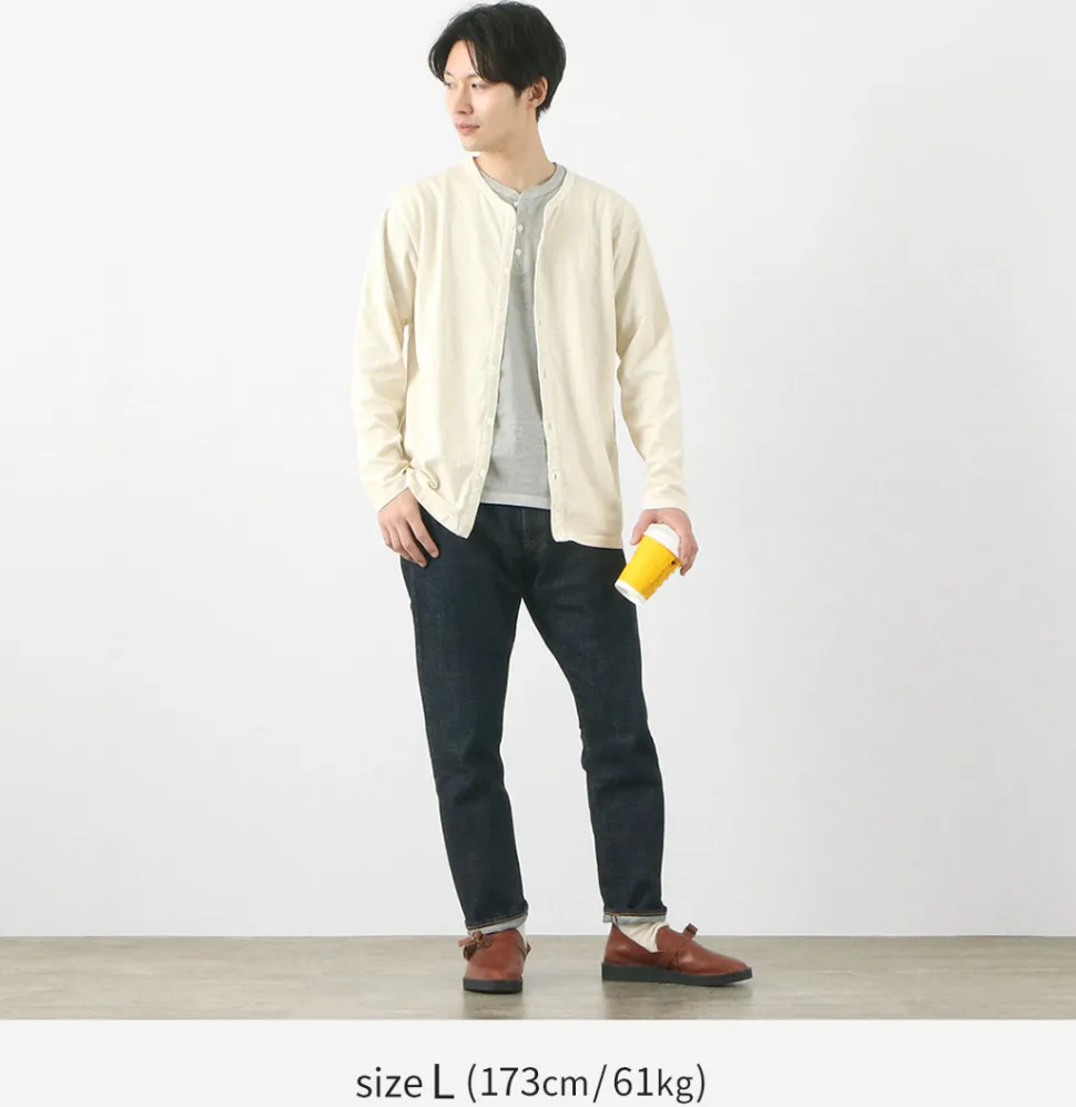GOOD ON / Crew neck TEE Cardigan