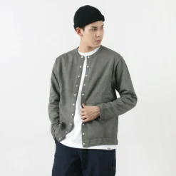 GOOD ON / Crew Sweatshirt Cardigan