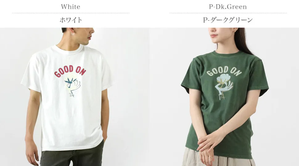 GOOD ON / Good Cotton Short Sleeve T-shirt