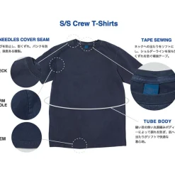GOOD ON / GOST1101 Raglan heavy pocket T-shirt short sleeve
