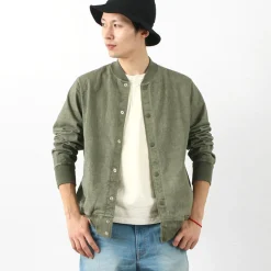 GOOD ON / Heavy Jersey Stadium Jacket